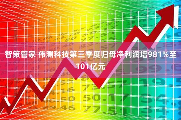 智策管家 伟测科技第三季度归母净利润增981%至101亿元