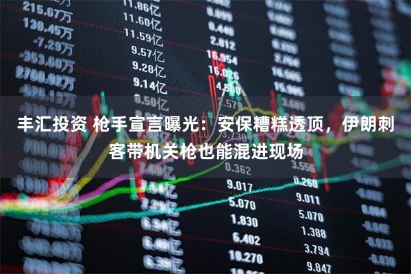 丰汇投资 枪手宣言曝光：安保糟糕透顶，伊朗刺客带机关枪也能混进现场